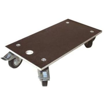 MEUBELVERPLAATSER MET 4 ZWENKWIELEN 575X300MM-400KG