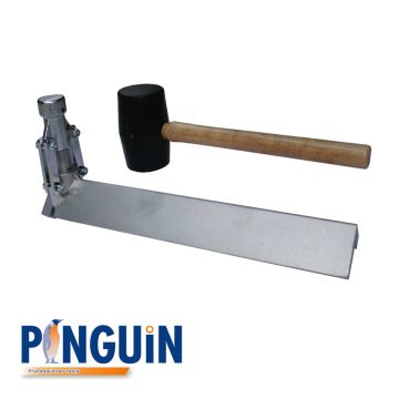 Mondelin Clinch-on hoekzetter met rubber hamer - 285 mm