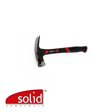 Solid Klauwhamer glasvezelsteel "recht"