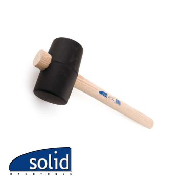 Solid Rubberen hamer (zacht) N°3 zwart 720 gr