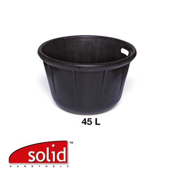 Solid Gevulkaniseerde rubberen kuip - 45 L