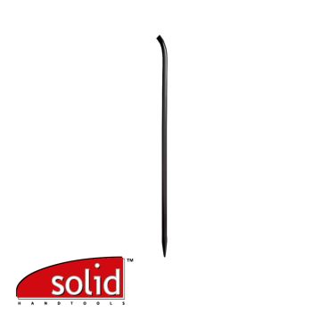 Solid Breekstang rond Ø 30 mm - Punt/gebogen beitel - 1500 mm