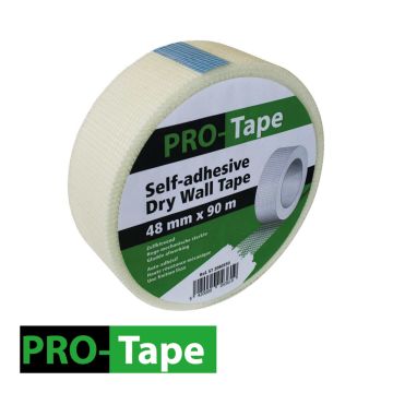 Pro-Tape Zelfklevende voegband met glasvezel - 48 mm x 90 m