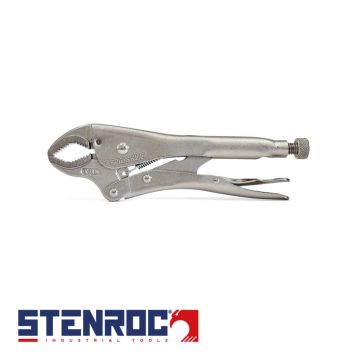 Stenroc Griptang gebogen bekken X-POWER - 250 mm / 210-CJ 