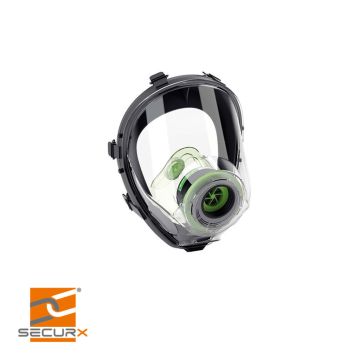 Securx Volgelaatsmasker /BLS 5150 Thermoplastic rubber, voor DIN filters