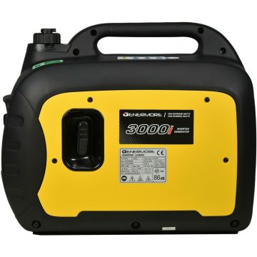Genermore Stroomgroep Benzine INVERTER 3.0kVA (2500W max)