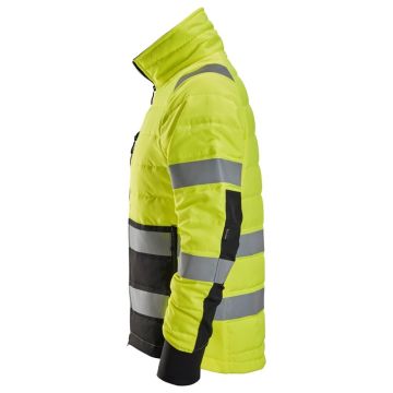 Snickers HV Light Padded Jack Cl 2 L High-Vis Geel 81346604006