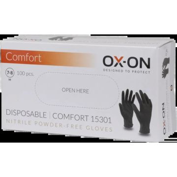 OX-ON HS Wegwerp Nitril Comfort 15301 M10