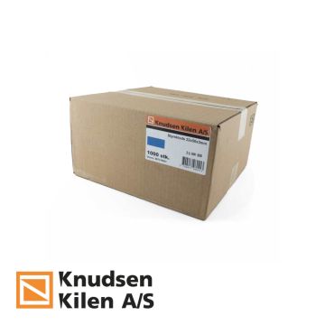Knudsen Platte Spieën 100x22x1mm - blauw (500 stuks)