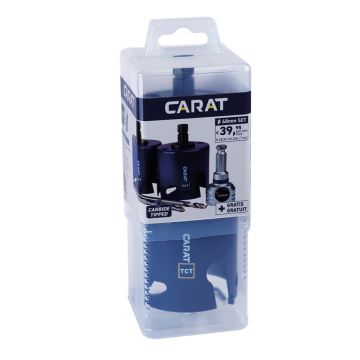 Carat Starterkit TCT Gatzaag 68mm(2) Hex11&2 Boren