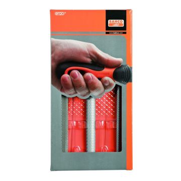 Bahco Ergo Set 8 Raspen/Hecht In E (6-470-08-2-2)