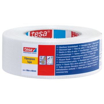 Tesa 60101 Glasvezeltape Wit 48mm x 45m