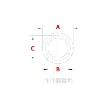 PGB Kraalring vr schroef 23 Ms/Ni(8,2/13,3/1