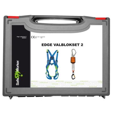 Edge valblokset 2 bevat, Edge 2 harnas, Kinetix: valstopapparaat - autogordelband - haak 026  
