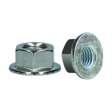 PGB Zeskant flensmoer Kl8 DIN 6923 M 6 Zn