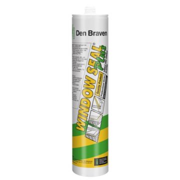 Den Braven Zwaluw Window Seal Plus 310ml/C12 Transparant