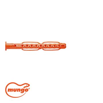 Mungo MLK-plug extra lang met kraag - Ø 8 x 80 mm / doos van 100 stuks