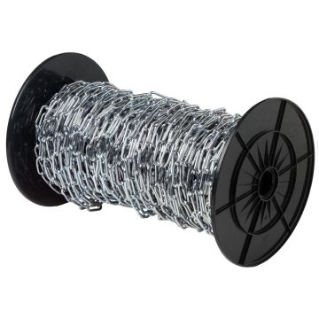 VOETKETTING 06MM / TYPE 763 / VERZINKT / ROL 30 METER