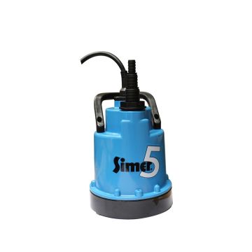Simer 5 Dompelpomp 10m kabel (dweilpomp)