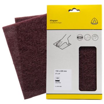 Klingspor Schuurvlies stroken VP/NPA400/VFS/320/VF/S/152X229/2SRT