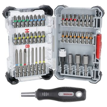 Bosch 44-delige set met schroevendraaier (Displayvariant)