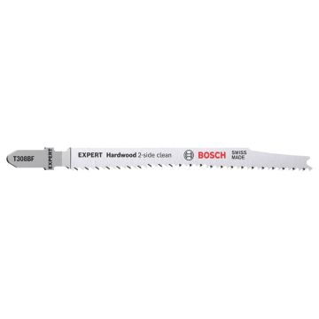 Bosch EXPERT ‘Hardwood 2-side clean’ T 308 BF decoupeerzaagblad 5-delig
