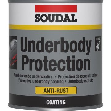 Soudal Underbody Protection Brush beschermende undercoating 1kg
