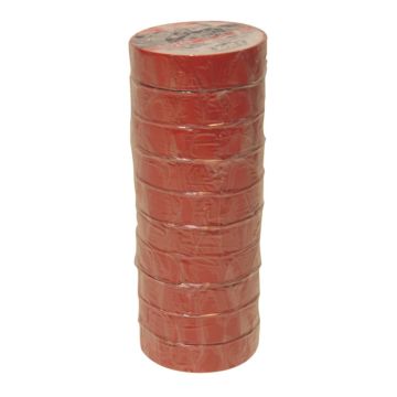 HPX PVC isolatietape VDE - rood 19mm x 20m