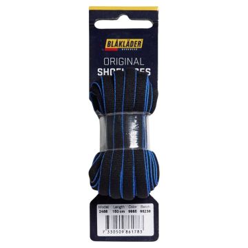 Blaklader Veters Zwart/Korenbloemblauw 150cm