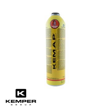 Kemper Gaspatroon KEMAP, 410 ml, 2400°C, 250 gr, EU aansluiting 7/16", ISO 11118