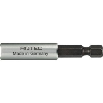 Rotec Bithouder E6.3x60, magn, huls ø10x35, zonder C-ring