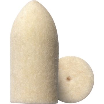 Dremel 422JA polijstvilt cil afgerond 9,5mm