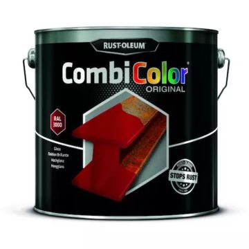 Rust-Oleum Pot verf RAL3000 Rood 2.5L