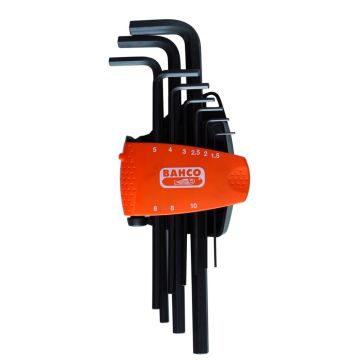 Bahco Inbussl Set Lang 6-Kant 9D (BE-9588)