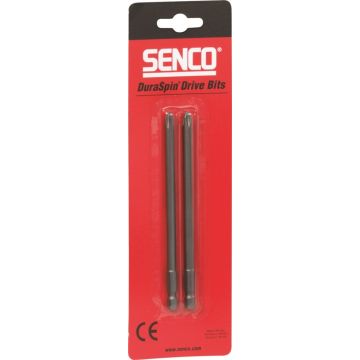 Senco Duraspin Bits Ph2 - Philips - 129,5mm Ds200 / Ds202 / Ds205-blister A (2 stuks)