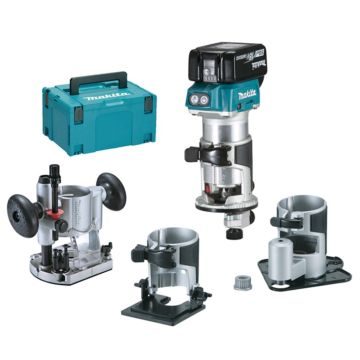 Makita - DRT50RTJX3 - Boven- en kantenfrees LXT®