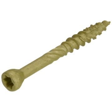 Dynaplus Vlonderschroef Xtreme AR-bronze PK-6 0° +snijpunt TX-25 5.0x80/42 (200 stuks)