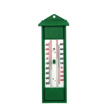 AVR Thermometer mini/maxi groen 32cm x 12cm x 3cm