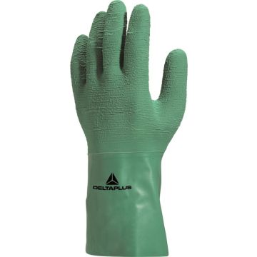 Deltaplus LAT50 Chemische handschoen latex groen M10