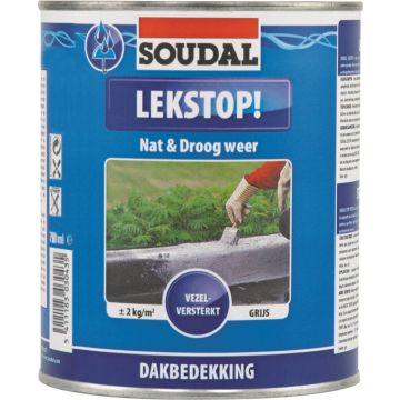 Soudal Lekstop! Waterdichte dakcoating 750g