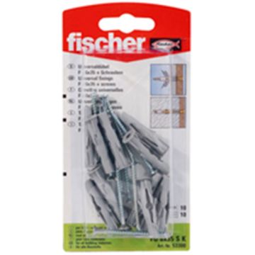 Fischer FU Universeel Plug Voorverpakking FU6x35 S K NV