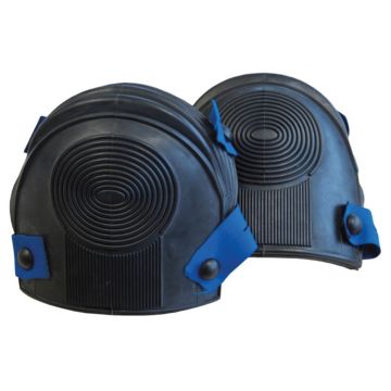 Solid Kniebeschermers 4-plooien korte uitvoering