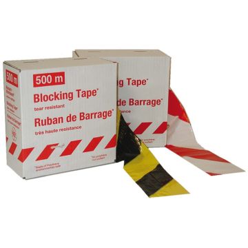 Color Line Signalisatielint Super 500m x 80mm Wit/rood