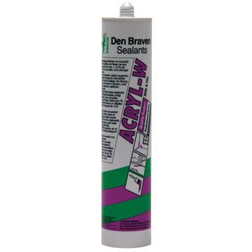 Den Braven Zwaluw Acryl-W 310ml/C12 Wit