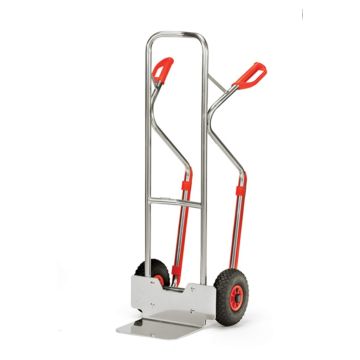 Fetra A1330L Alu steekwagen - luchtbanden