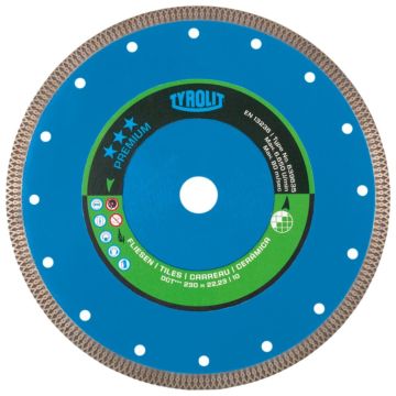Tyrolit 1A1R Diamantcirkelzaag 1A1R 200mm x 1,6mm x 35/25,4mm DCTP2