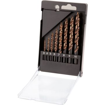 Phantom Set Ijzerboren Step Point 3-10mm HSS