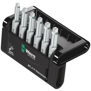 Wera Bit-Check 6 V Universal 1, 6-delig
