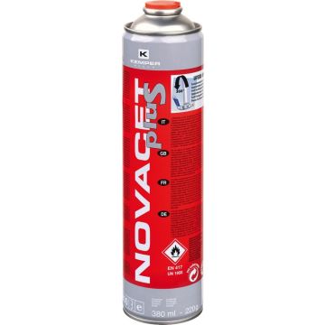 Kemper Gaspatroon "novacet Plus" - Butaan / Propaan / Propyleen - 380ml