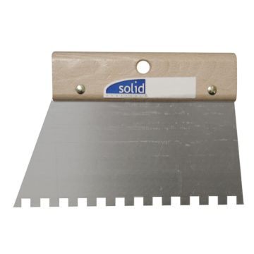 Solid Lijmkam Staal Vernist Blad 200mm - 8 x 8mm C4